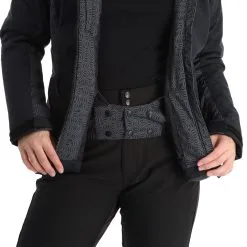 Kilpi, Flip-W Veste De Ski Grandes Tailles Femmes Noir -ColourWear Soldes kilpi flip w aa jas gevoerd plus size dames zwart 22kilpi127v2 BI 09