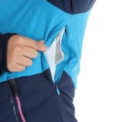 Kilpi, Florance-W Veste De Ski Femmes Dark Bleu -ColourWear Soldes kilpi florance w aa jas gevoerd dames dark blauw 22kilpi102v2 BI 08