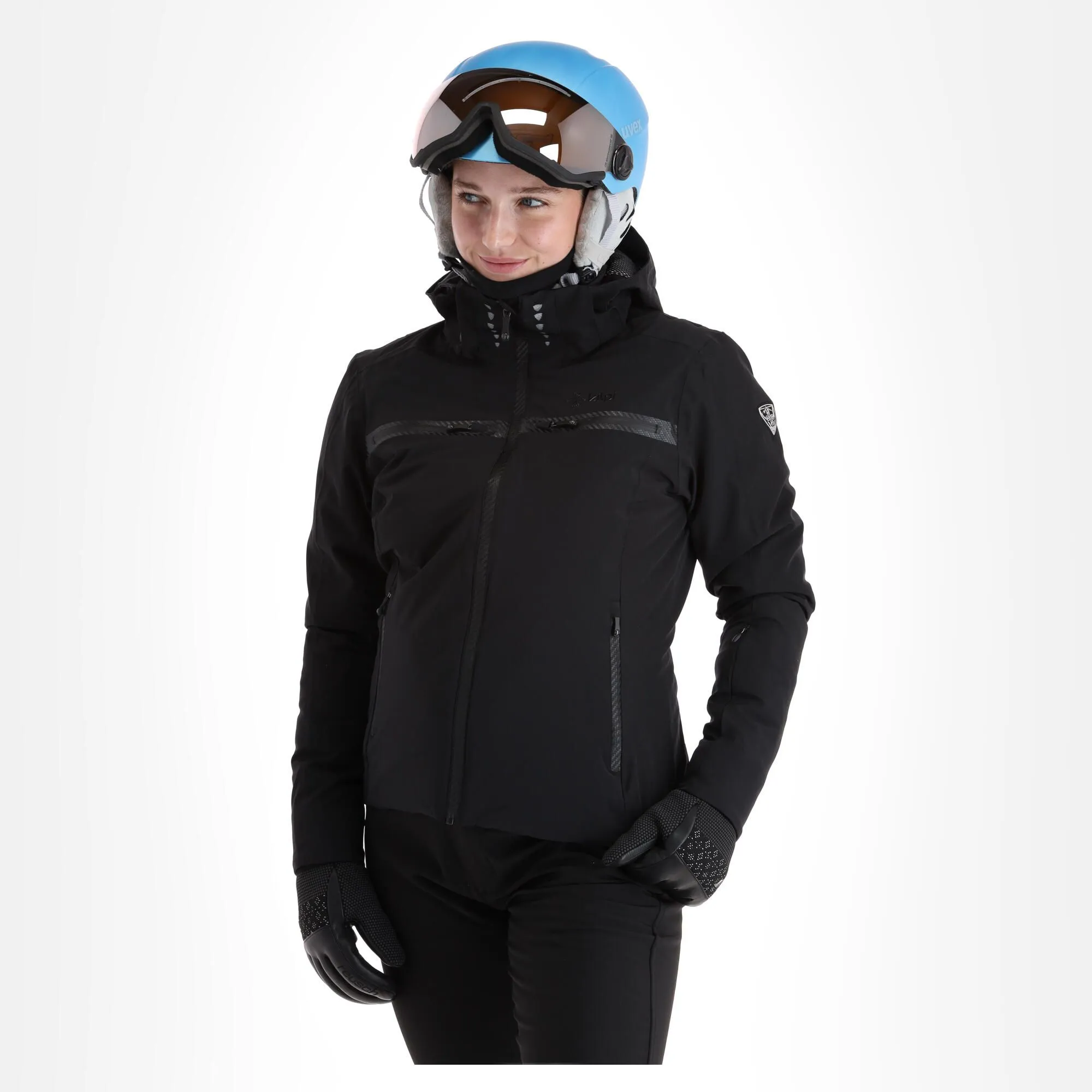 Kilpi, Hattori-W Veste De Ski Femmes Noir 3 Kilpi, Hattori-W Veste De Ski Femmes Noir