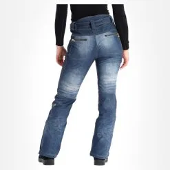 Kilpi, Jeanso-W Pantalon De Ski En Softshell Femmes Bleu -ColourWear Soldes kilpi jeanso w bc skibroek softshell dames blauw 22kilpi119v1 BI 03