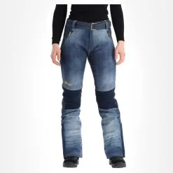Kilpi, Jeanso-W Pantalon De Ski En Softshell Femmes Bleu -ColourWear Soldes kilpi jeanso w bc skibroek softshell dames blauw 22kilpi119v1 BI 04