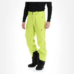 Kilpi, Lazzaro-M Pantalon De Ski à Coque Dure Hommes Lime Vert -ColourWear Soldes kilpi lazzaro m bb skibroek hardshell heren lime groen 22kilpi149v1 BI 04