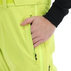 Kilpi, Lazzaro-M Pantalon De Ski à Coque Dure Hommes Lime Vert -ColourWear Soldes kilpi lazzaro m bb skibroek hardshell heren lime groen 22kilpi149v1 BI 09