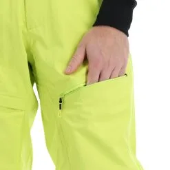 Kilpi, Lazzaro-M Pantalon De Ski à Coque Dure Hommes Lime Vert -ColourWear Soldes kilpi lazzaro m bb skibroek hardshell heren lime groen 22kilpi149v1 BI 11