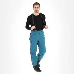 Kilpi, Lazzaro-M Pantalon De Ski à Coque Dure Hommes Turquoise Bleu