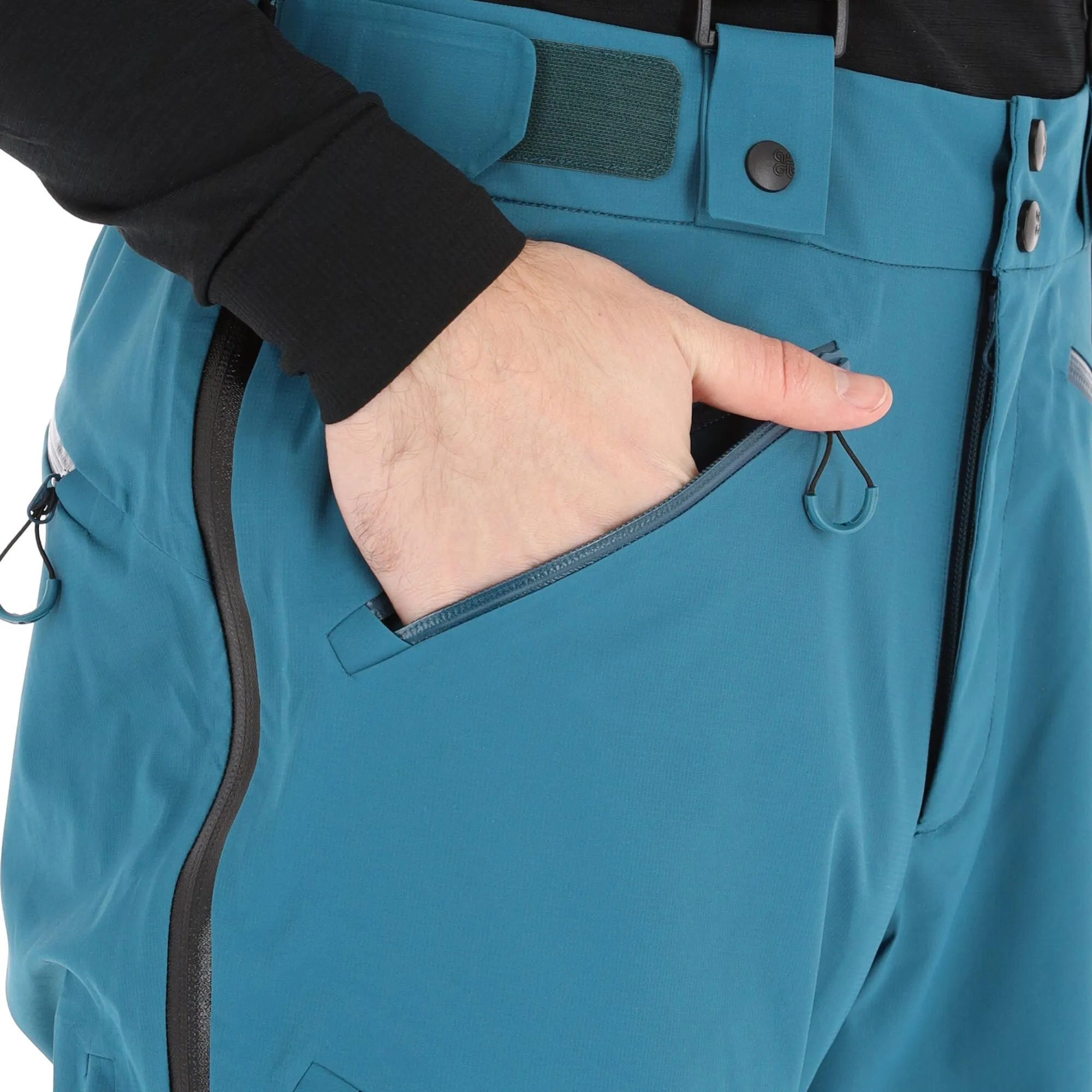 Kilpi, Lazzaro-M Pantalon De Ski à Coque Dure Hommes Turquoise Bleu 12 Kilpi, Lazzaro-M Pantalon De Ski à Coque Dure Hommes Turquoise Bleu – Image 10