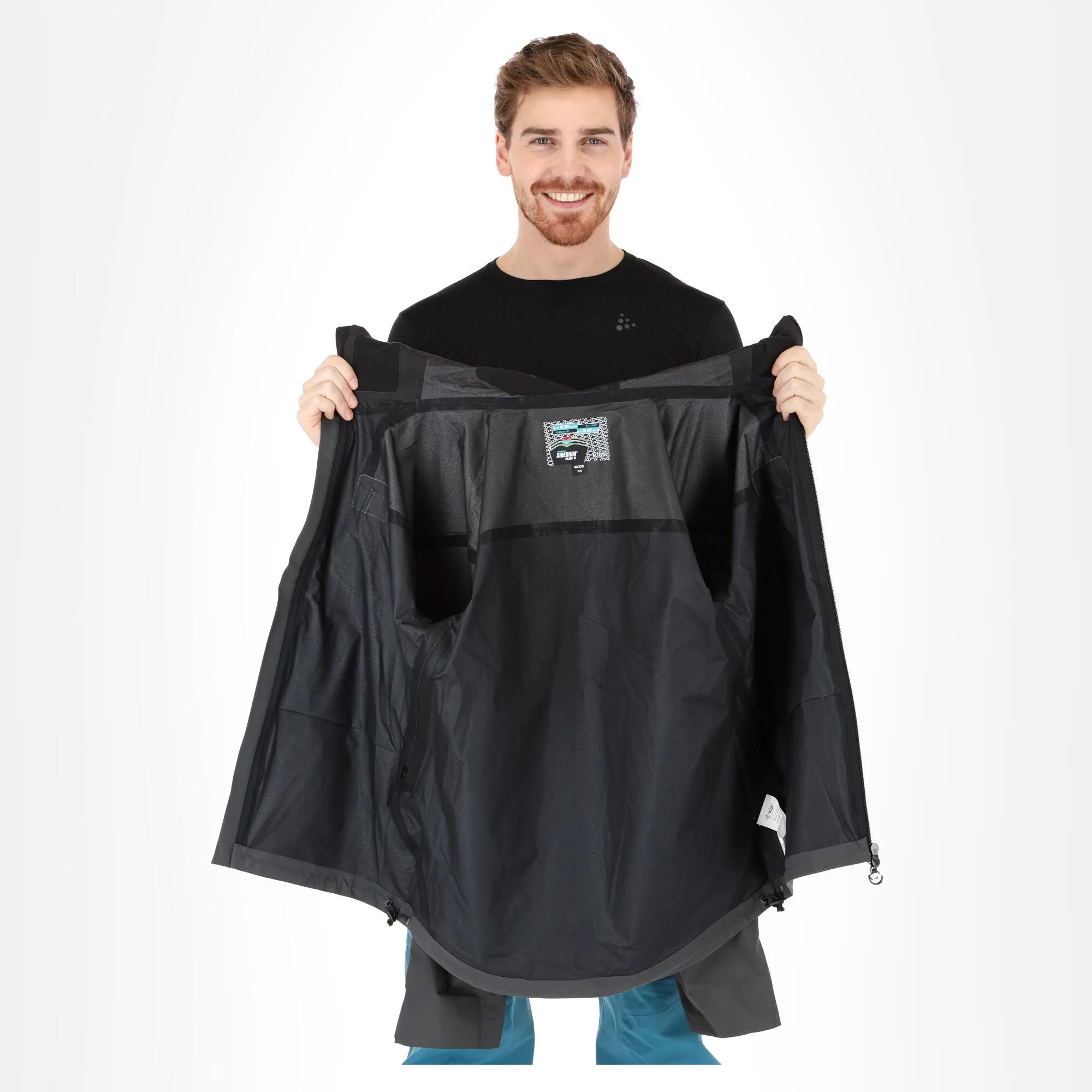 Kilpi, Lexay-M Veste De Ski à Coque Dure Hommes Dark Gris 7 Kilpi, Lexay-M Veste De Ski à Coque Dure Hommes Dark Gris – Image 5