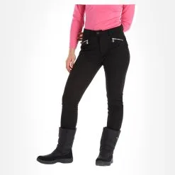 Kilpi, Maura-W Pantalon De Ski En Softshell Femmes Noir -ColourWear Soldes kilpi maura w bc skibroek softshell dames zwart 22kilpi120v1 BI 04