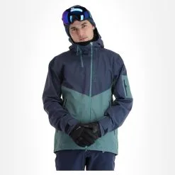 Kilpi, Metrix-M Veste De Ski à Coque Dure Hommes Dark Bleu -ColourWear Soldes kilpi metrix m ab hardshell jas heren dark blauw 22kilpi133v2 BI 04