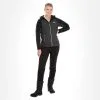 Kilpi, Mila-W Veste De Ski Softshell Femmes Dark Gris -ColourWear Soldes kilpi mila w ac softshell jas dames dark grijs AC20kil049c BI 01