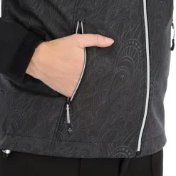 Kilpi, Mila-W Veste De Ski Softshell Femmes Dark Gris -ColourWear Soldes kilpi mila w ac softshell jas dames dark grijs AC20kil049c BI 07