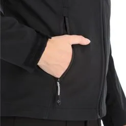 Kilpi, Mila-W Veste De Ski Softshell Femmes Noir -ColourWear Soldes kilpi mila w ac softshell jas dames zwart AC20kil049b BI 07