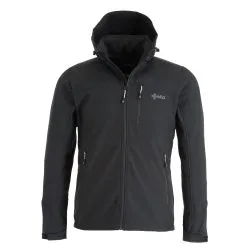 Kilpi, Milo-M Veste De Ski Softshell Hommes Noir -ColourWear Soldes kilpi milo m ac softshell jas heren zwart AC10kil050d BI 00 1