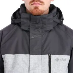 Kilpi, Ober, Ski Jacket, Men, Black -ColourWear Soldes kilpi ober ski jas heren zwart aa19kilw23b 06.4162