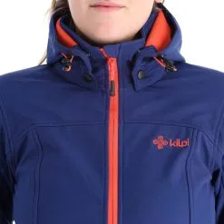Kilpi, Ravia-W Veste De Ski Softshell Femmes Dark Bleu -ColourWear Soldes kilpi ravia w ac softshell jas dames dark blauw AC21kil124b BI 06