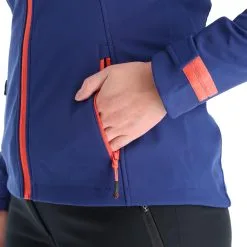 Kilpi, Ravia-W Veste De Ski Softshell Femmes Dark Bleu -ColourWear Soldes kilpi ravia w ac softshell jas dames dark blauw AC21kil124b BI 07
