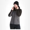 Kilpi, Ravia-W Veste De Ski Softshell Femmes Dark Gris -ColourWear Soldes kilpi ravia w ac softshell jas dames dark grijs AC21kil124c BI 02