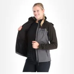 Kilpi, Ravia-W Veste De Ski Softshell Femmes Dark Gris -ColourWear Soldes kilpi ravia w ac softshell jas dames dark grijs AC21kil124c BI 05