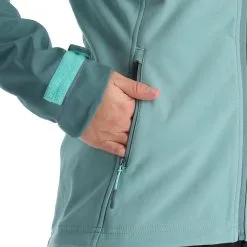 Kilpi, Ravia-W Veste De Ski Softshell Femmes Dark Vert -ColourWear Soldes kilpi ravia w ac softshell jas dames dark groen 22kilpi109v5 BI 10