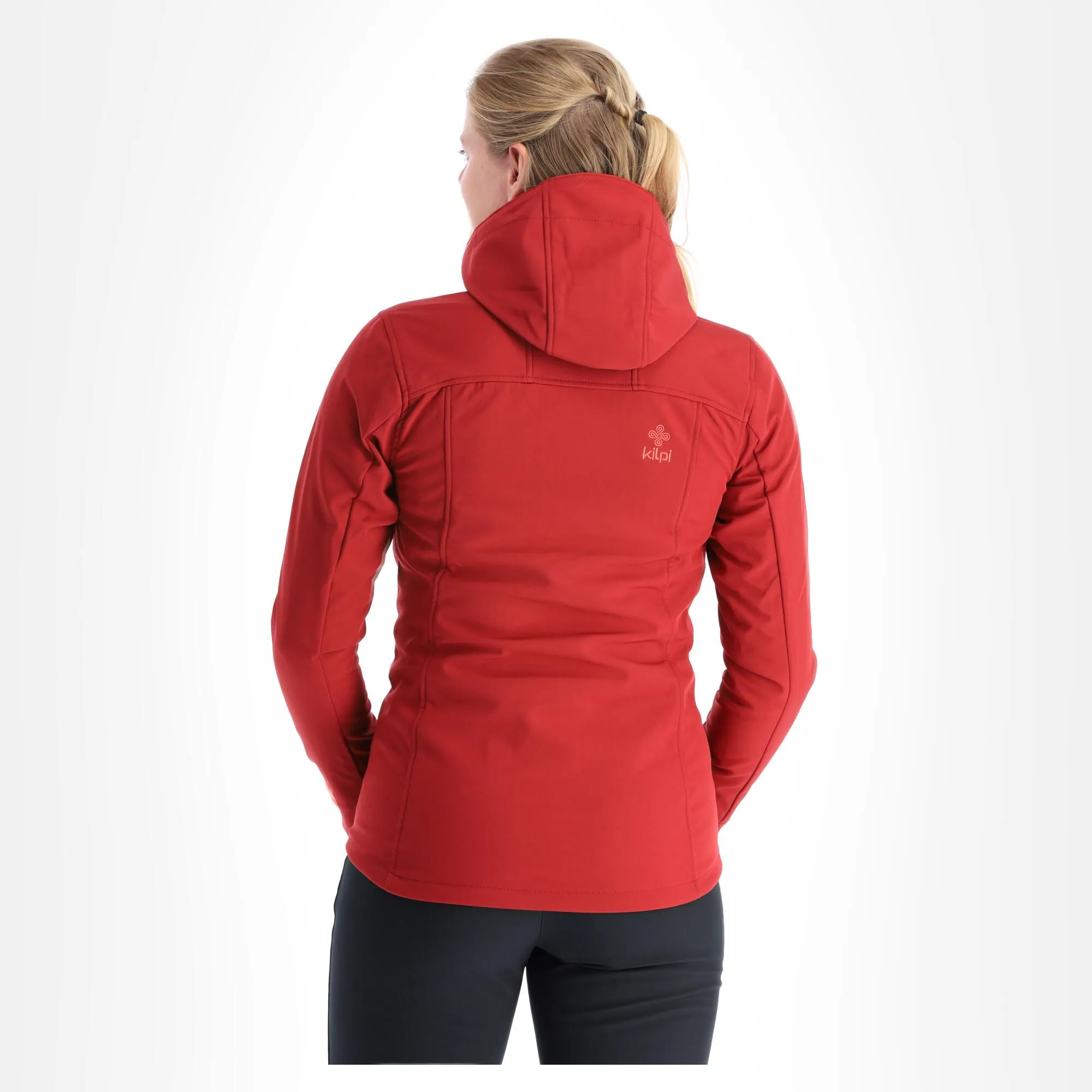 Kilpi, Ravia-W Veste De Ski Softshell Femmes Dark Rouge 4 Kilpi, Ravia-W Veste De Ski Softshell Femmes Dark Rouge – Image 2
