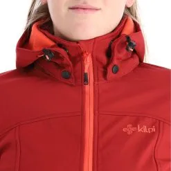 Kilpi, Ravia-W Veste De Ski Softshell Femmes Dark Rouge 13 Kilpi, Ravia-W Veste De Ski Softshell Femmes Dark Rouge -ColourWear Soldes kilpi ravia w ac softshell jas dames dark rood AC21kil124d BI 06