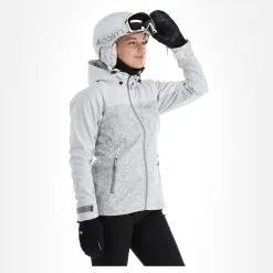 Kilpi, Ravia-W Veste De Ski Softshell Femmes Blanc -ColourWear Soldes kilpi ravia w ac softshell jas dames wit 22kilpi109v2 BI 04