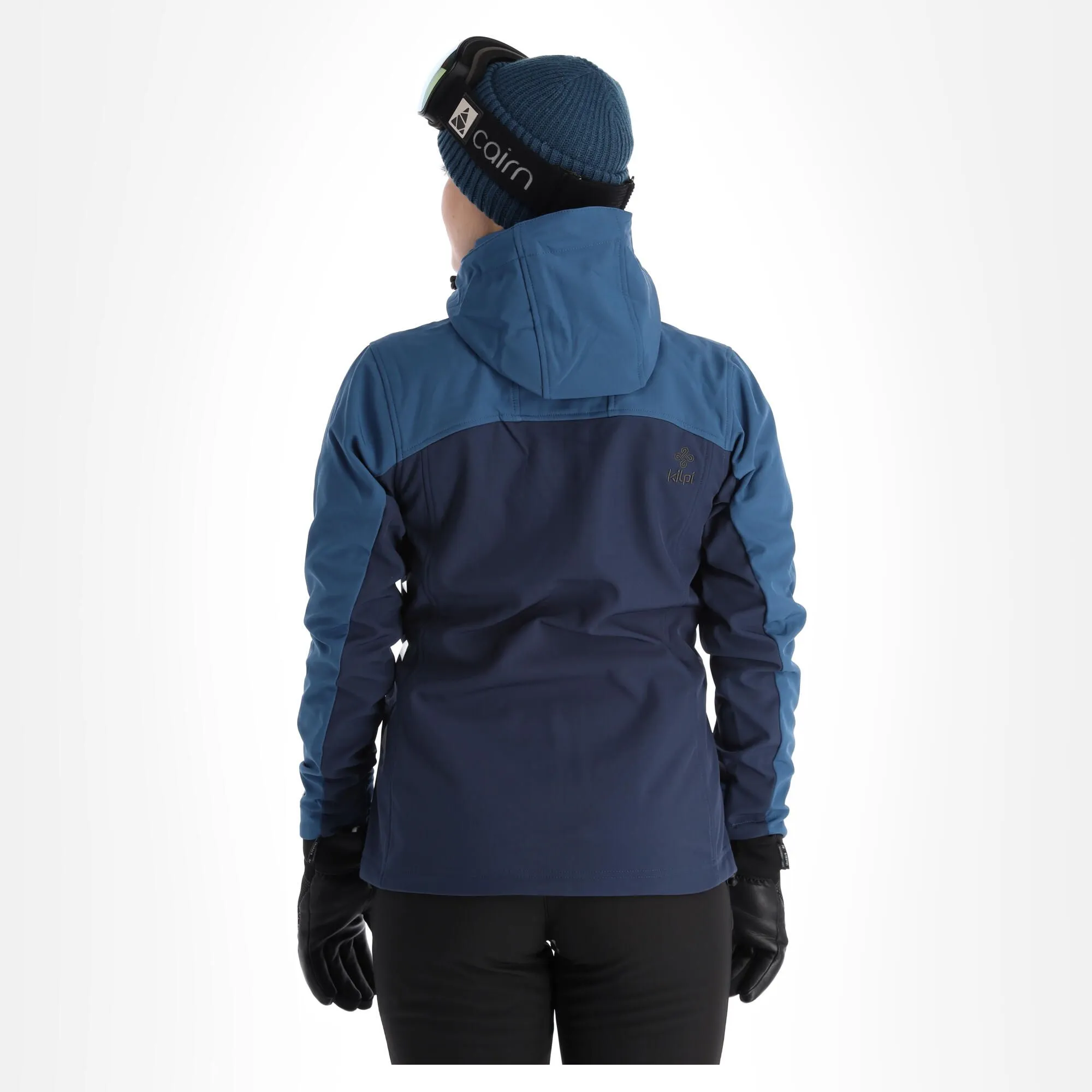 Kilpi, Ravia-W Veste De Ski Softshell Grandes Tailles Femmes Dark Bleu 4 Kilpi, Ravia-W Veste De Ski Softshell Grandes Tailles Femmes Dark Bleu – Image 2