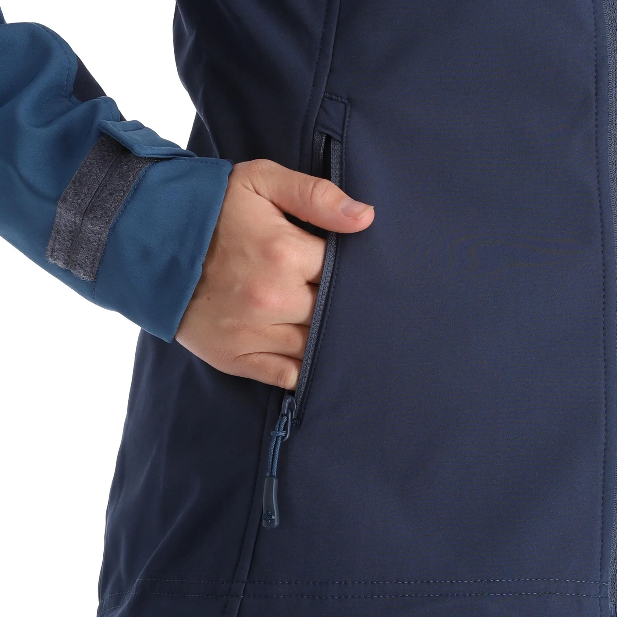 Kilpi, Ravia-W Veste De Ski Softshell Grandes Tailles Femmes Dark Bleu 11 Kilpi, Ravia-W Veste De Ski Softshell Grandes Tailles Femmes Dark Bleu – Image 9