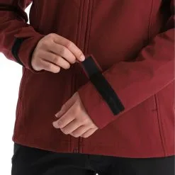 Kilpi, Ravia-W Veste De Ski Softshell Grandes Tailles Femmes Dark Rouge -ColourWear Soldes kilpi ravia w ac softshell jas plus size dames dark rood 22kilpi128v1 BI 09