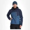 Kilpi, Ravio-M Veste De Ski Softshell Hommes Dark Bleu -ColourWear Soldes kilpi ravio m ac softshell jas heren dark blauw 22kilpi143v2 BI 02