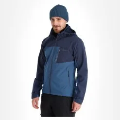 Kilpi, Ravio-M Veste De Ski Softshell Hommes Dark Bleu -ColourWear Soldes kilpi ravio m ac softshell jas heren dark blauw 22kilpi143v2 BI 04