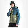 Kilpi, Ravio-M Veste De Ski Softshell Hommes Khaki Vert 2 Kilpi, Ravio-M Veste De Ski Softshell Hommes Khaki Vert -ColourWear Soldes kilpi ravio m ac softshell jas heren khaki groen AC11kil108d BI 02