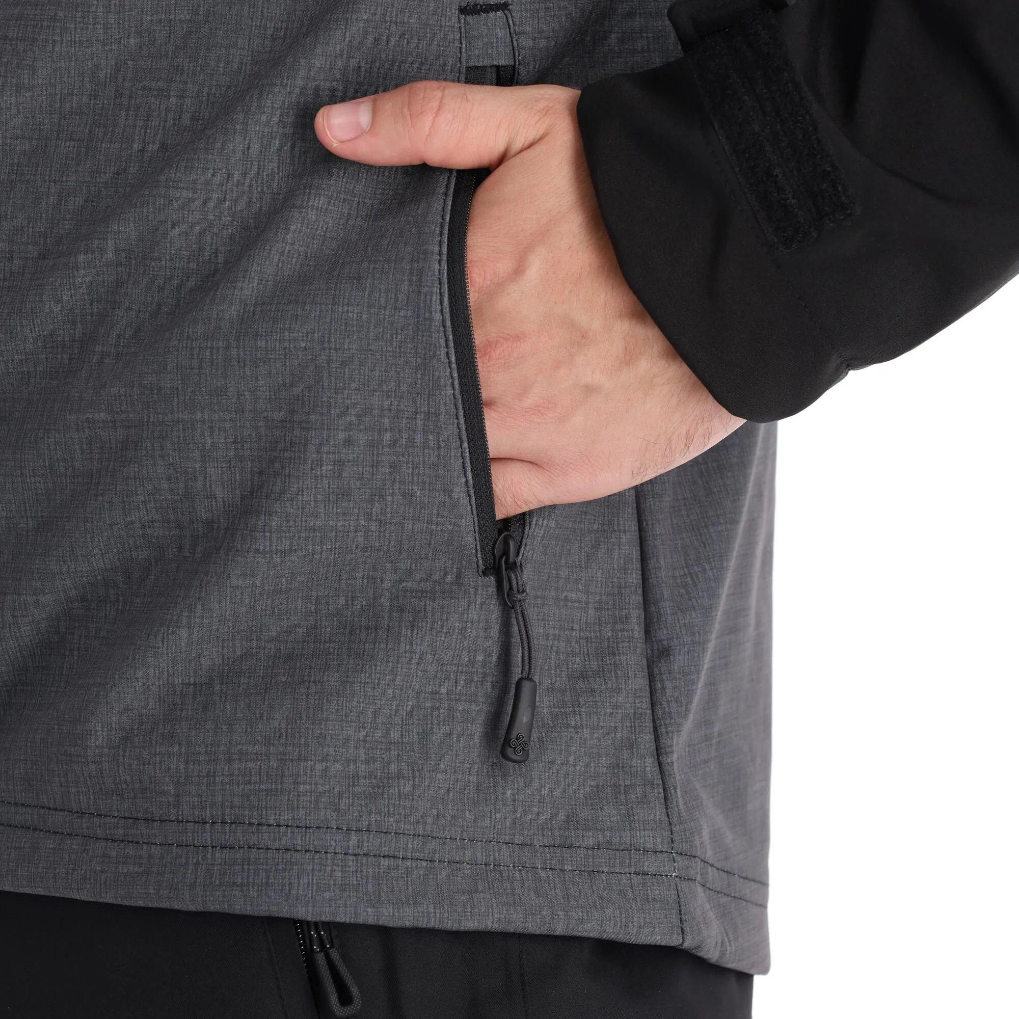 Kilpi, Ravio-M Veste De Ski Softshell Grandes Tailles Hommes Dark Gris 10 Kilpi, Ravio-M Veste De Ski Softshell Grandes Tailles Hommes Dark Gris – Image 8