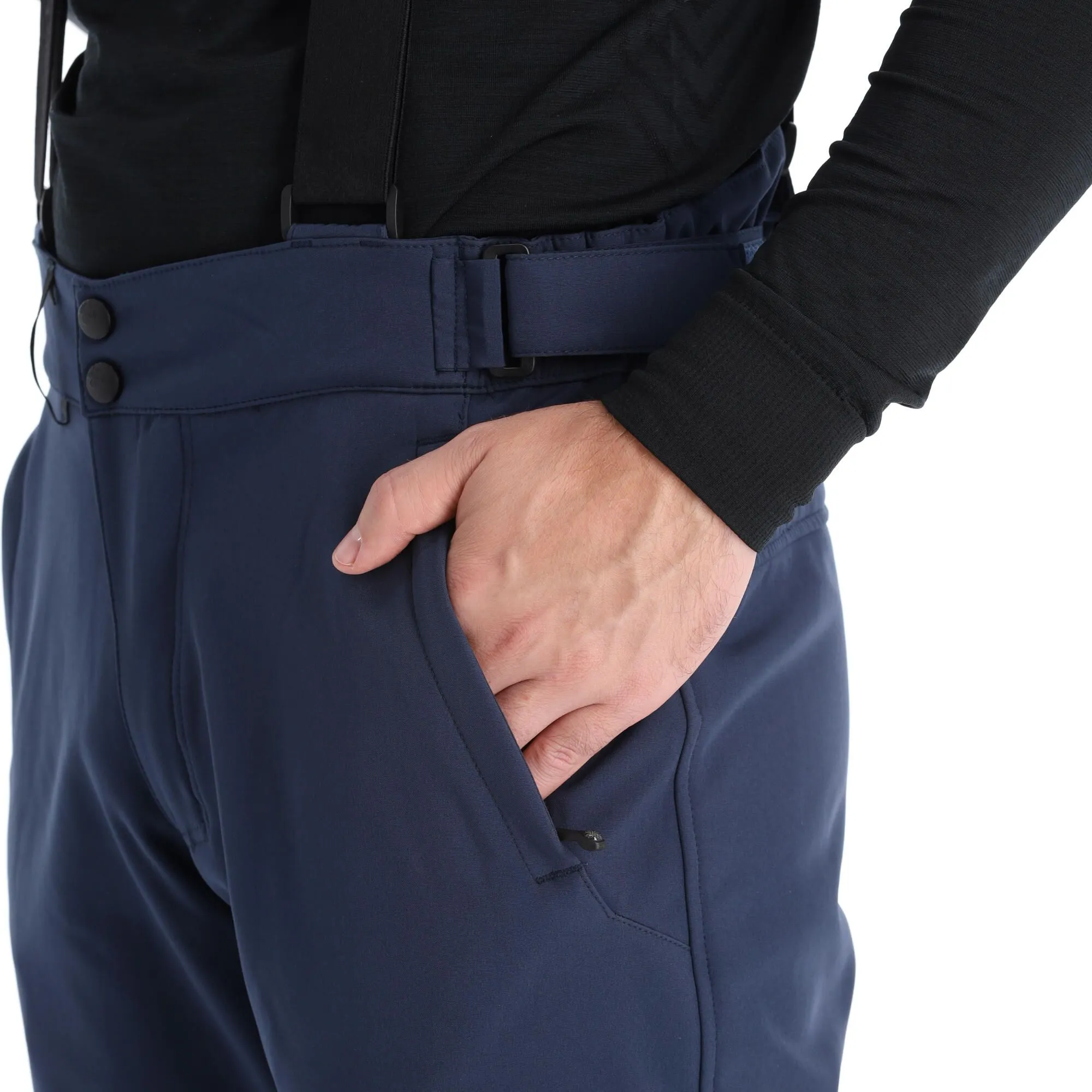 Kilpi, Rhea-M Pantalon De Ski En Softshell Hommes Dark Bleu 7 Kilpi, Rhea-M Pantalon De Ski En Softshell Hommes Dark Bleu – Image 5