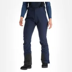 Kilpi, Rhea-W Pantalon De Ski En Softshell Grandes Tailles Femmes Dark Bleu -ColourWear Soldes kilpi rhea w bc skibroek softshell plus size dames dark blauw 22kilpi130v1 BI 04