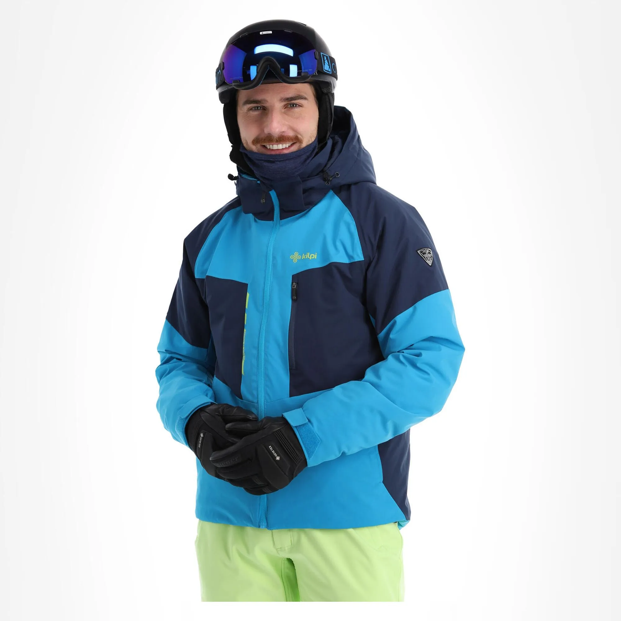 Kilpi, Taxido-M Veste De Ski Hommes Bleu 5 Kilpi, Taxido-M Veste De Ski Hommes Bleu – Image 3