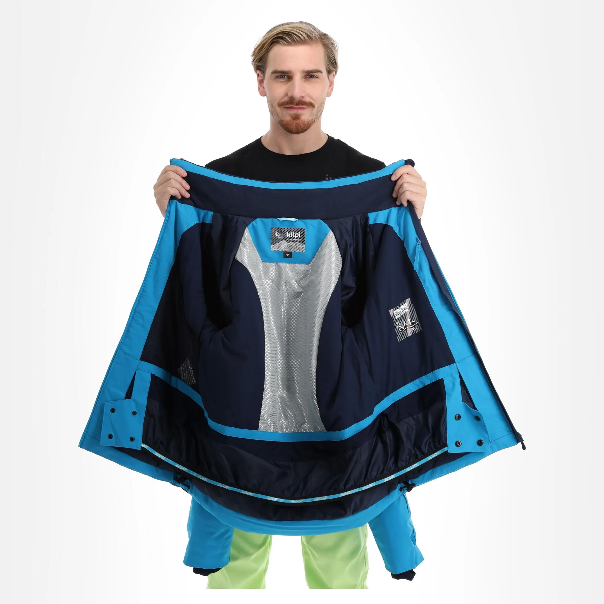 Kilpi, Taxido-M Veste De Ski Hommes Bleu 7 Kilpi, Taxido-M Veste De Ski Hommes Bleu – Image 5