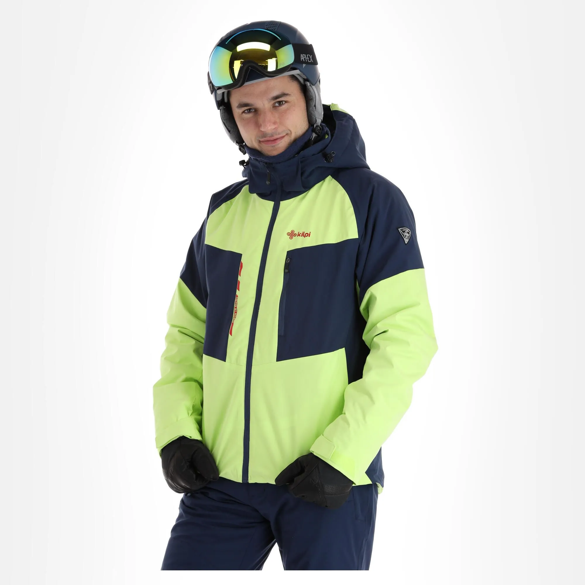 Kilpi, Taxido-M Veste De Ski Hommes Lime Vert 3 Kilpi, Taxido-M Veste De Ski Hommes Lime Vert