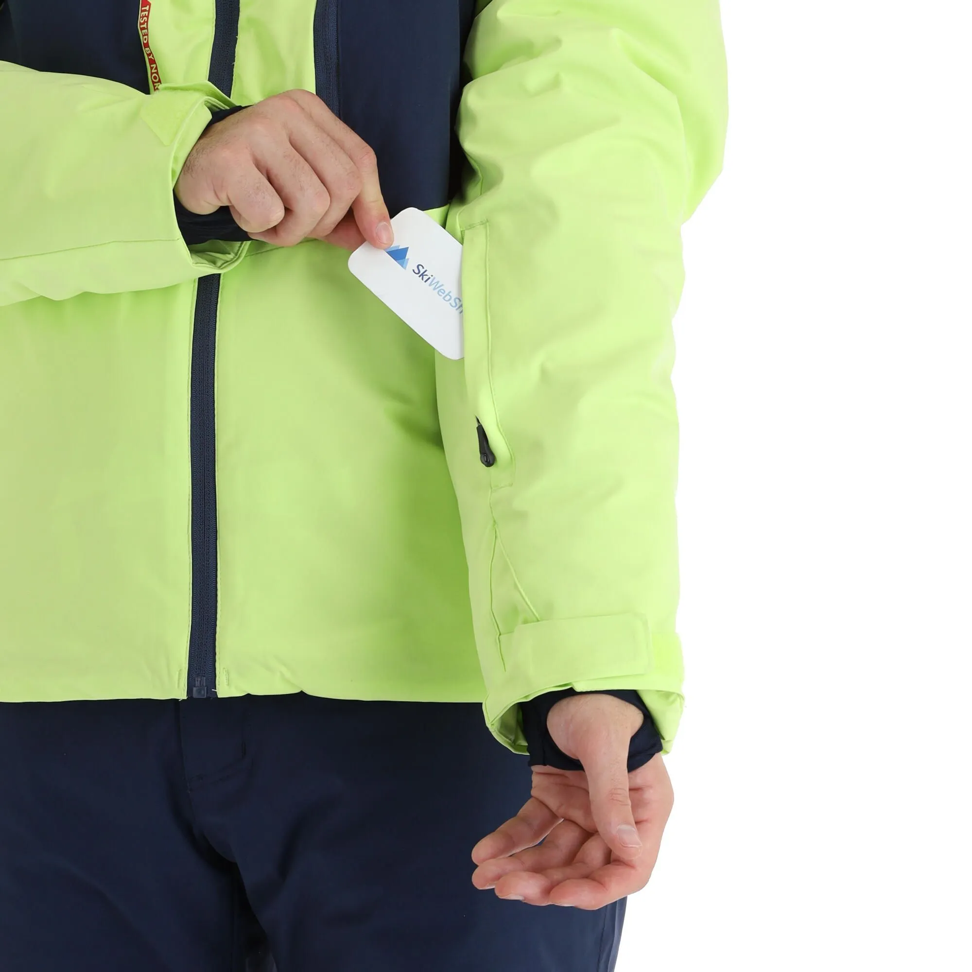 Kilpi, Taxido-M Veste De Ski Hommes Lime Vert 9 Kilpi, Taxido-M Veste De Ski Hommes Lime Vert – Image 7