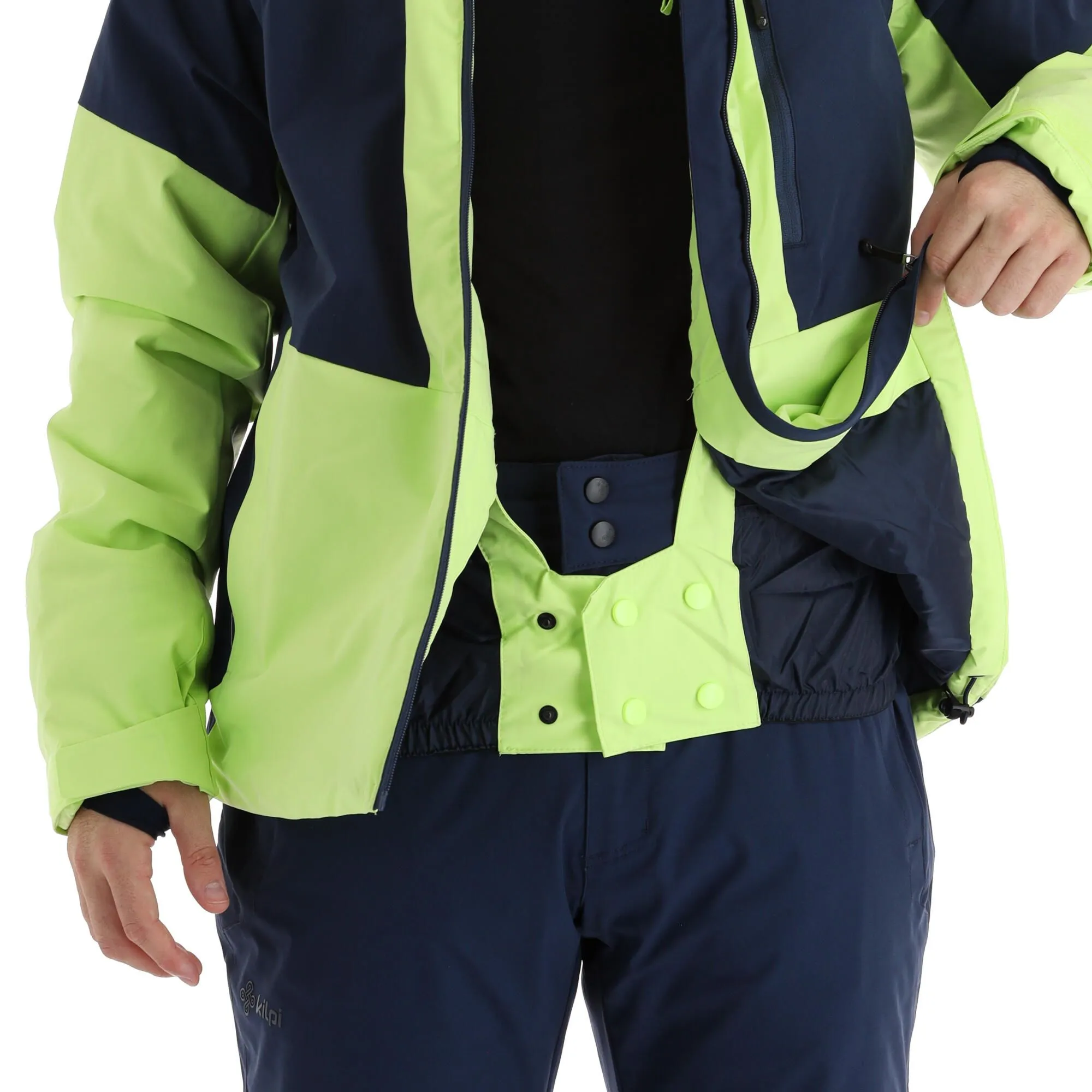 Kilpi, Taxido-M Veste De Ski Hommes Lime Vert 10 Kilpi, Taxido-M Veste De Ski Hommes Lime Vert – Image 8