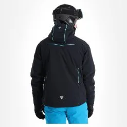 Kilpi, Team Jacket-M Veste De Ski Hommes Noir -ColourWear Soldes kilpi team jacket m aa jas gevoerd heren zwart 22kilpi134v1 BI 03