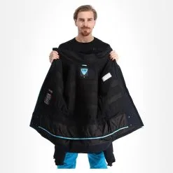 Kilpi, Team Jacket-M Veste De Ski Hommes Noir -ColourWear Soldes kilpi team jacket m aa jas gevoerd heren zwart 22kilpi134v1 BI 06