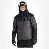 Kilpi, Teddy-M Veste De Ski Hommes Dark Gris -ColourWear Soldes kilpi teddy m aa jas gevoerd heren dark grijs 22kilpi139v2 BI 02