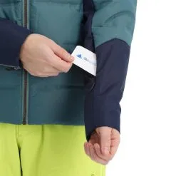 Kilpi, Teddy-M Veste De Ski Hommes Dark Vert -ColourWear Soldes kilpi teddy m aa jas gevoerd heren dark groen 22kilpi139v1 BI 08