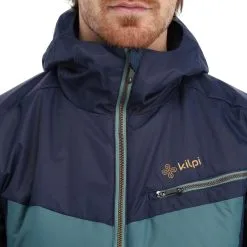 Kilpi, Teddy-M Veste De Ski Hommes Dark Vert -ColourWear Soldes kilpi teddy m aa jas gevoerd heren dark groen 22kilpi139v1 BI 11