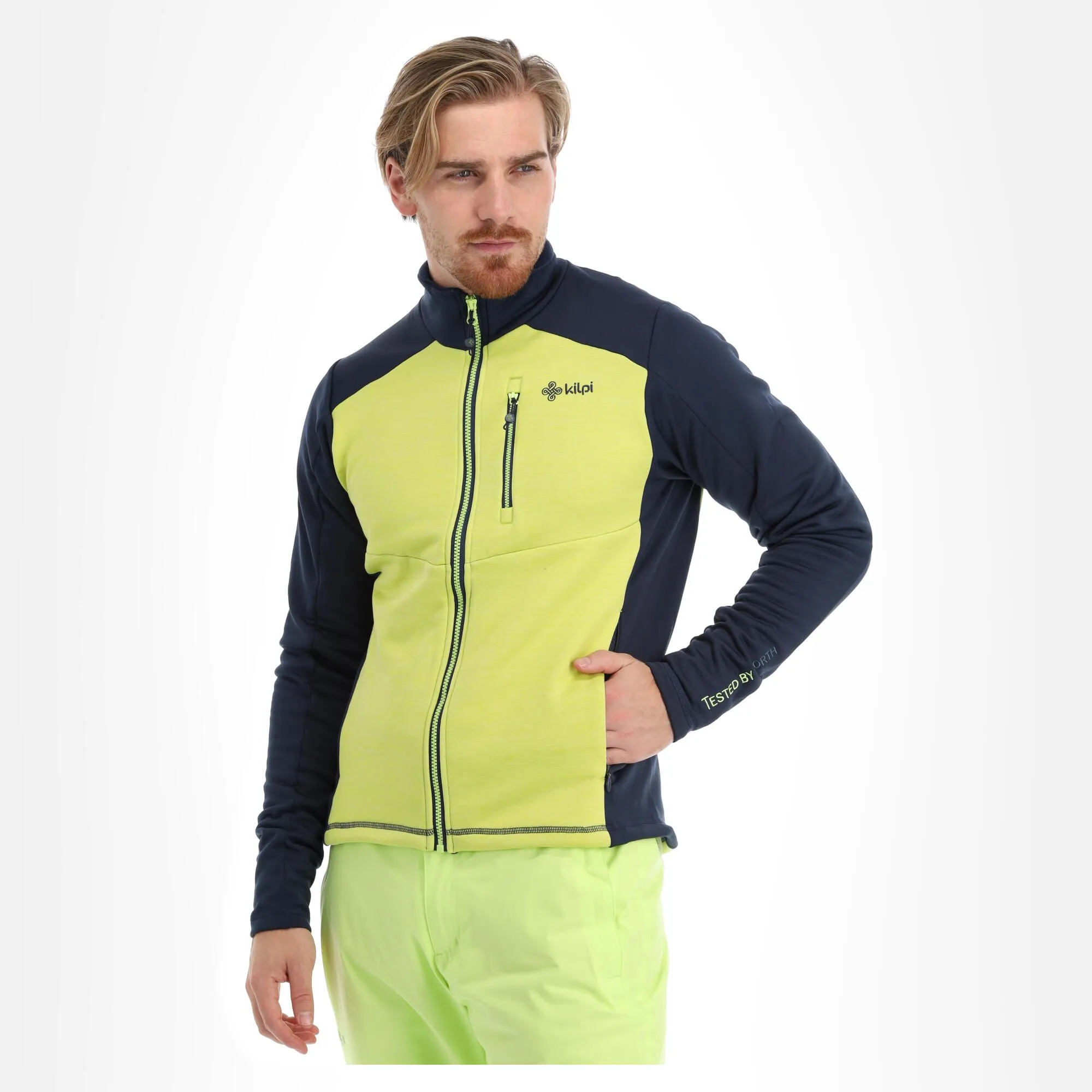 Kilpi, Tomms-M Gilet Hommes Lime Vert 5 Kilpi, Tomms-M Gilet Hommes Lime Vert – Image 3