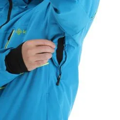 Kilpi, Tonn-M Veste De Ski Hommes Bleu -ColourWear Soldes kilpi tonn m aa jas gevoerd heren blauw 22kilpi137v1 BI 10