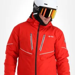 Kilpi, Tonn-M Veste De Ski Grandes Tailles Hommes Rouge 16 Kilpi, Tonn-M Veste De Ski Grandes Tailles Hommes Rouge -ColourWear Soldes kilpi tonn m aa jas gevoerd plus size heren rood 22kilpi159v1 BI 06
