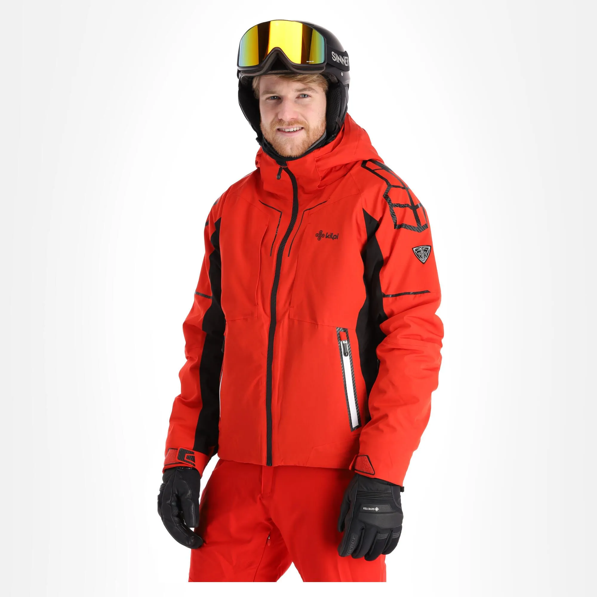 Kilpi, Turnau-M Veste De Ski Grandes Tailles Hommes Rouge 3 Kilpi, Turnau-M Veste De Ski Grandes Tailles Hommes Rouge