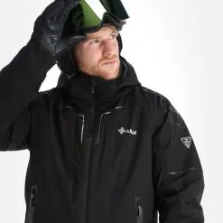 Kilpi, Turnau-M Veste De Ski Grandes Tailles Hommes Noir -ColourWear Soldes kilpi turnau m aa jas gevoerd plus size heren zwart 22kilpi158v1 BI 06
